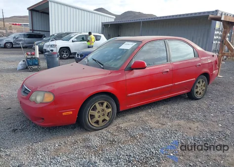 2002 Kia Spectra Gs/Gsx из США, поврежденный, VIN KNAFB161425084613